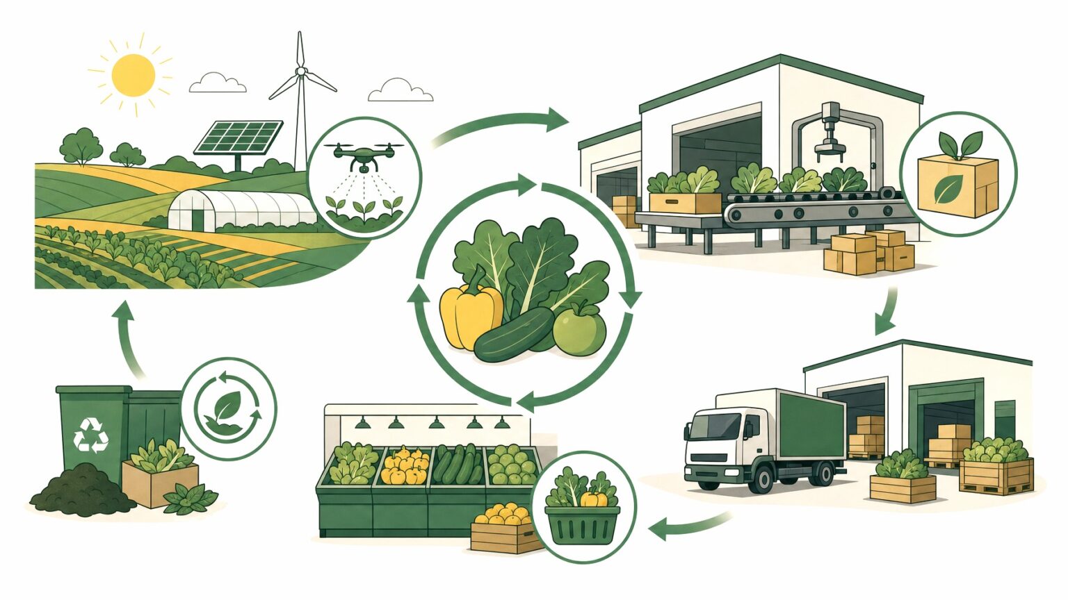 Innovative Practices for Sustainable Produce Supply Chains