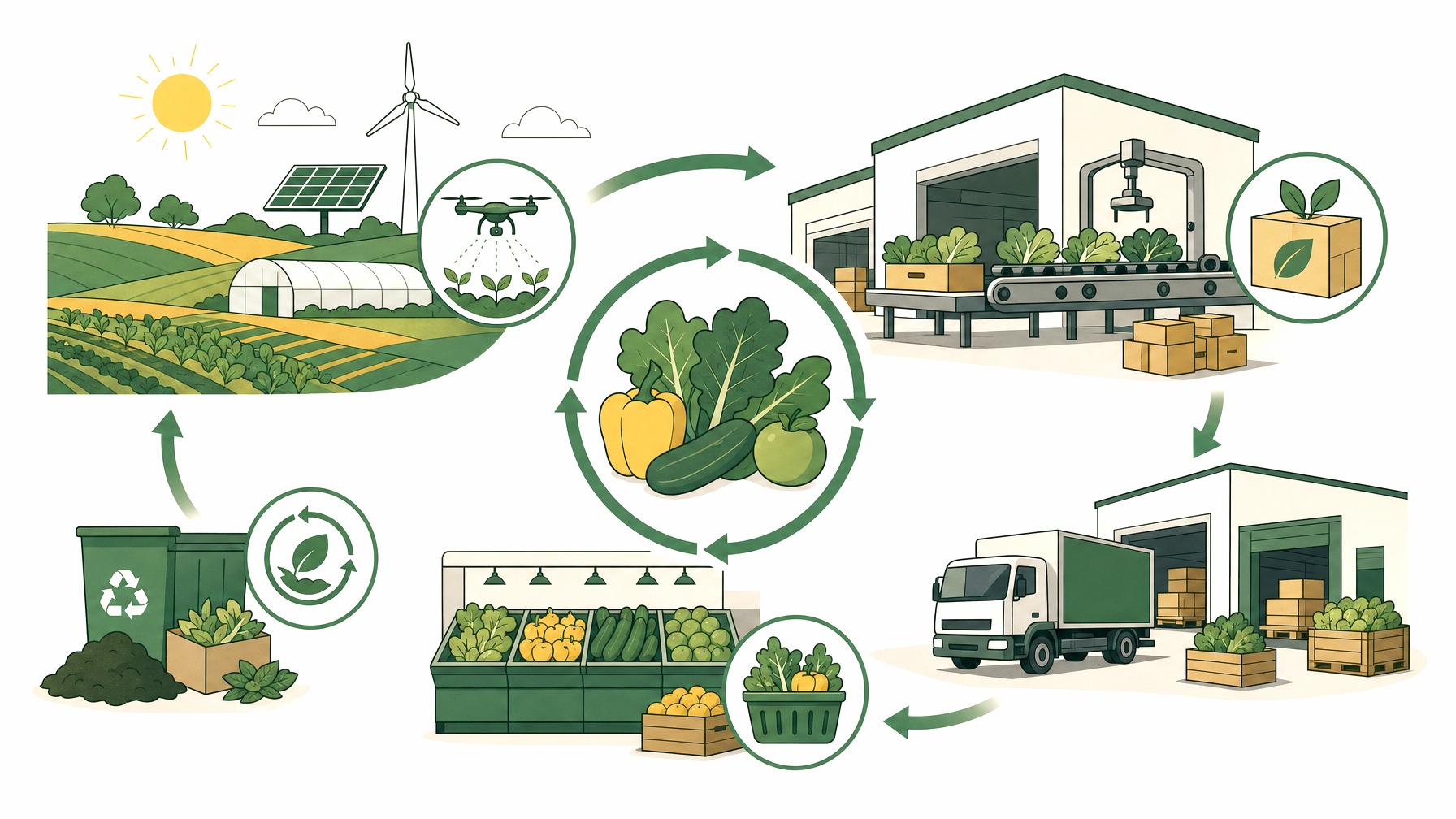 Innovative Practices for Sustainable Produce Supply Chains