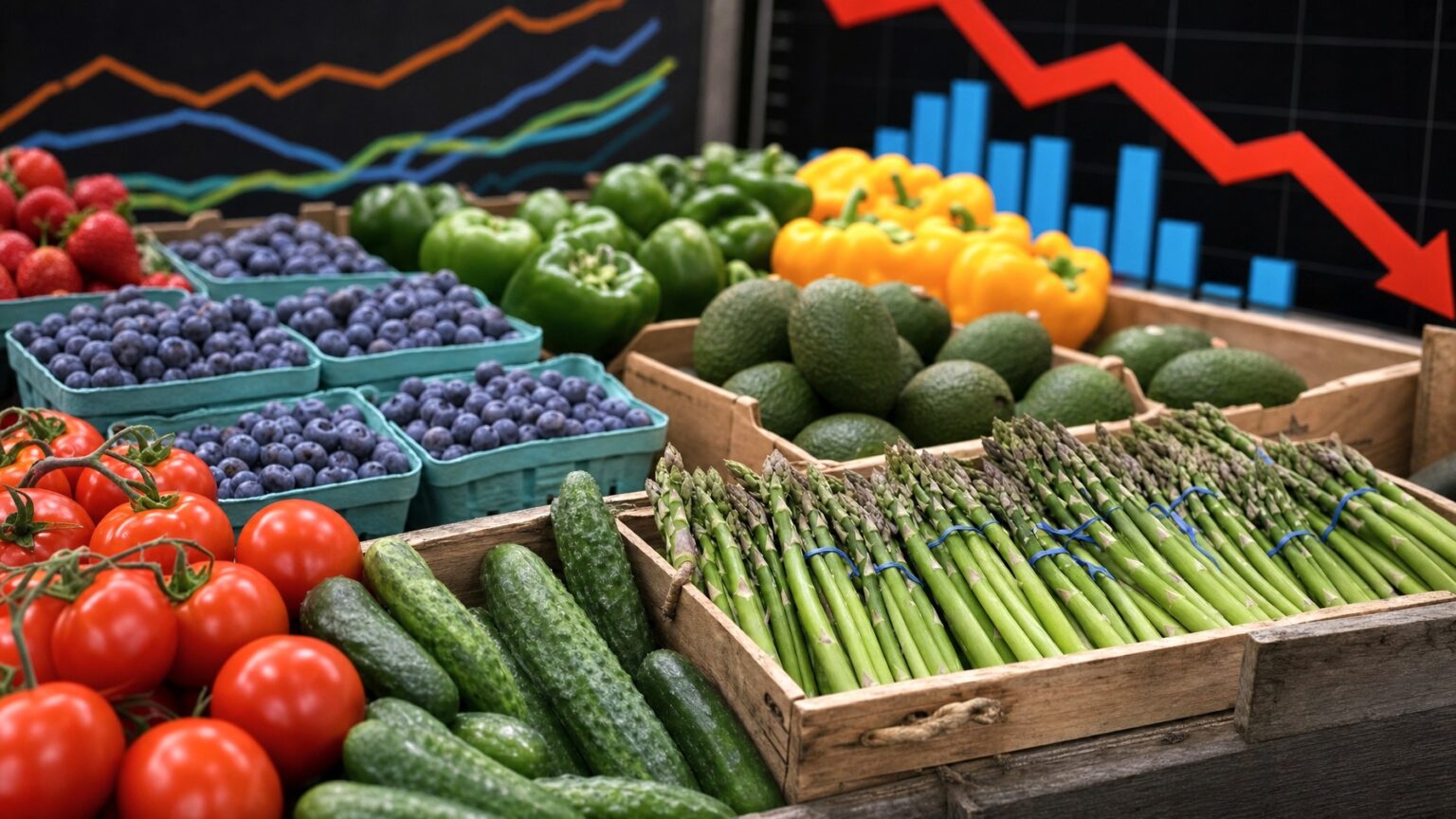 Rising Produce Supplies Pressure U.S. Market Prices