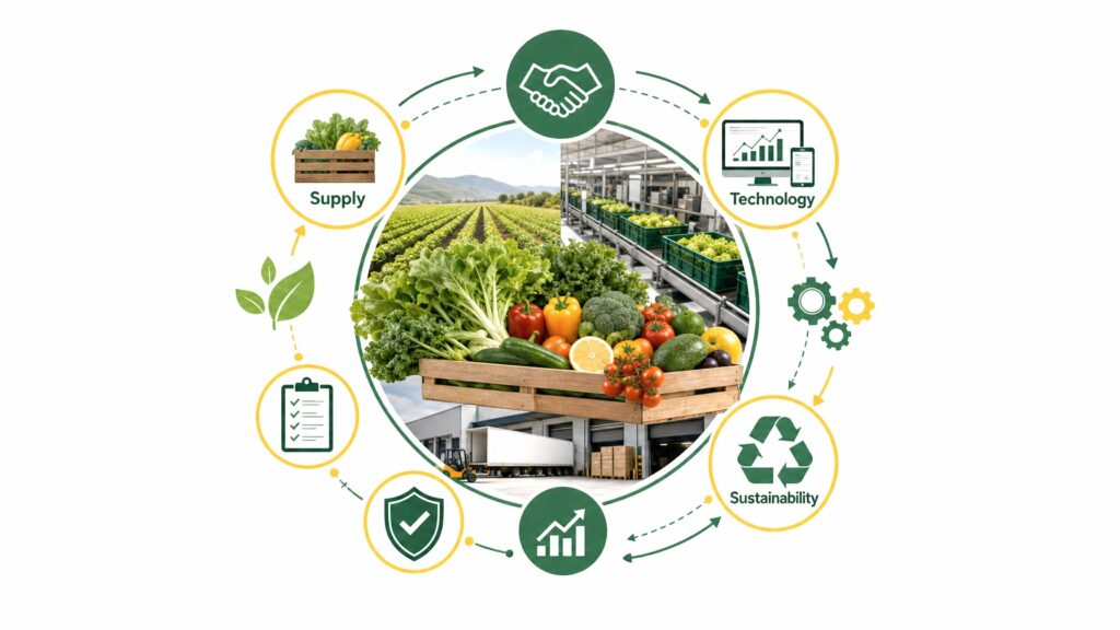 Strategies for Building Resilient Produce Supply Chains